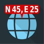 Współrzędne Mapy icon