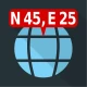 Współrzędne Mapy icon