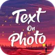 Text auf Bild Schreiben