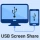 Partage d'écran Connecteur USB icon