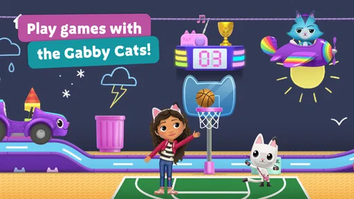 Gabbys Dollhouse: Cat Games screenshot 2