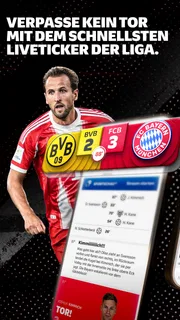 Bundesliga: Fußball Liveticker screenshot 1