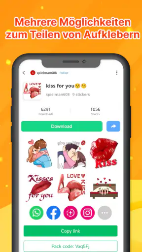 2024 HD sticker WAStickerApps screenshot 1