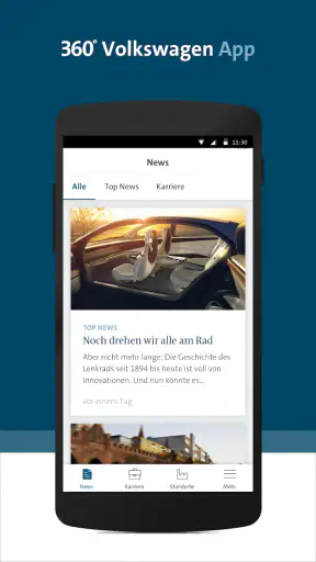 360° Volkswagen App screenshot 1