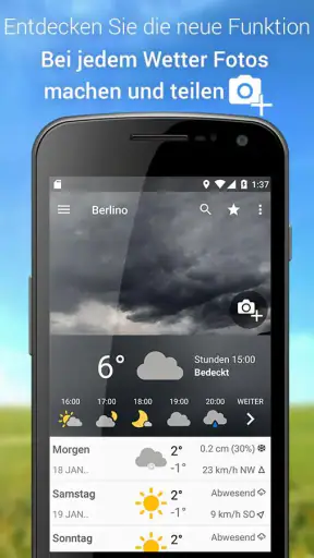 3BMeteo - Wettervorhersage screenshot 1