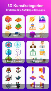 3D Logo Maker - Logo-Ersteller screenshot