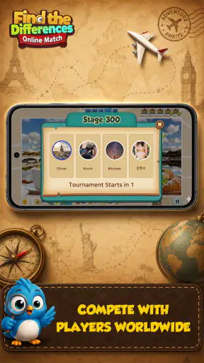 5 Differences - Online Match screenshot 1