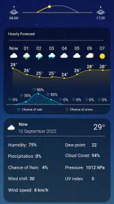 9Weather: Wettervorhersage screenshot
