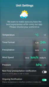 9Weather: Wettervorhersage screenshot
