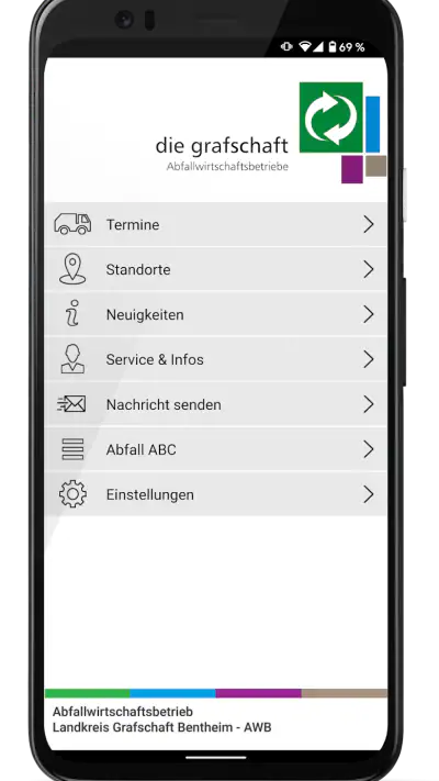 Abfallapp Landkreis Grafschaft screenshot 1