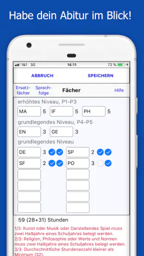 AbiMobil screenshot 1