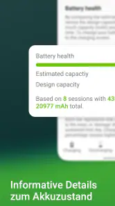 Accu​Battery - Akku & Batterie screenshot