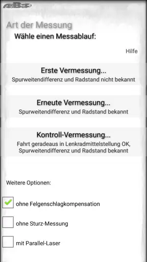 AchsBoxPro Achsvermessung screenshot 1