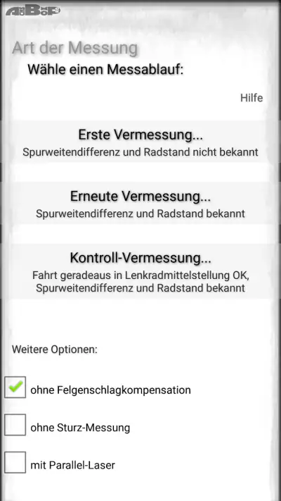 AchsBoxPro Achsvermessung screenshot 1