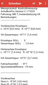 AchsBoxPro Achsvermessung screenshot