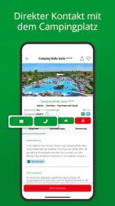 ACSI Campingplätze Europa App screenshot