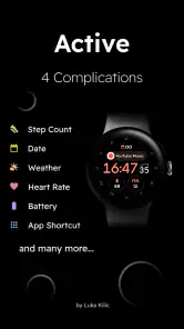 Active - Digital Watch Face screenshot