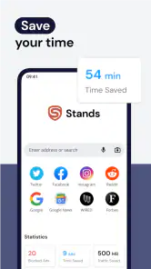 Ad blocker Browser Stands screenshot