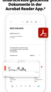 Adobe Scan KI-PDF Scanner, OCR screenshot