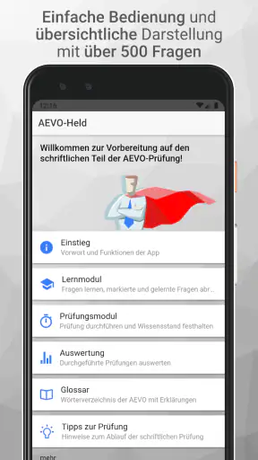 AEVO-Held Prüfungsvorbereitung screenshot 1