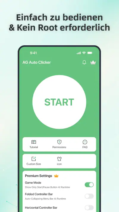 AG Auto Clicker - Auto Tippen screenshot 1
