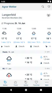 Agrar Wetter screenshot 1