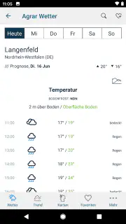 Agrar Wetter screenshot 2