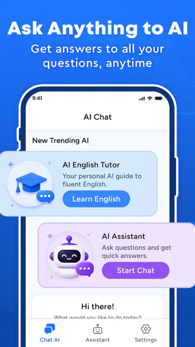 AI Chat: AI Ask, Chat with AI screenshot 1