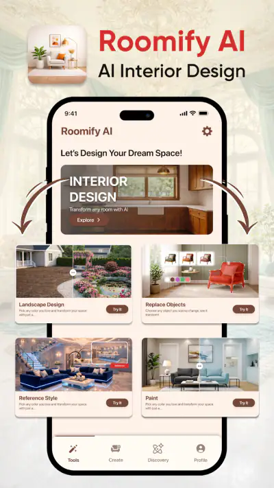 AI Home Decor: Interior Design screenshot 1
