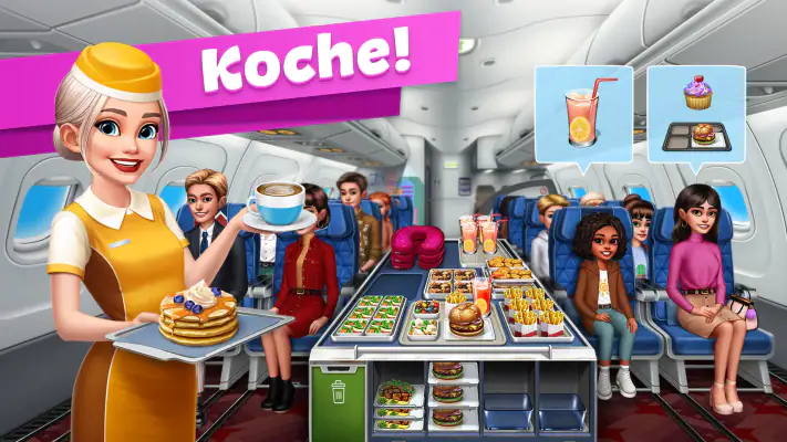 Airplane Chefs: Koch Spiele screenshot 1