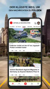 Aktuelle Nachrichten screenshot