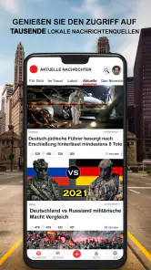 Aktuelle Nachrichten screenshot