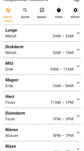 Akupunktur Assistent screenshot