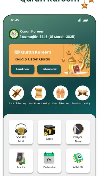 Al Quran MP3 mit Übersetzung screenshot 1
