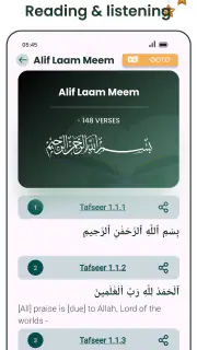Al Quran MP3 mit Übersetzung screenshot 3