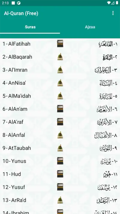 Al-Quran (Pro) screenshot 1