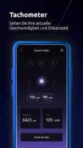 All-in-One-Karten, Tachometer screenshot