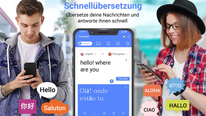 Alle Sprache Übersetzen App screenshot 1