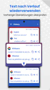 Alle Sprachen Übersetzer App screenshot