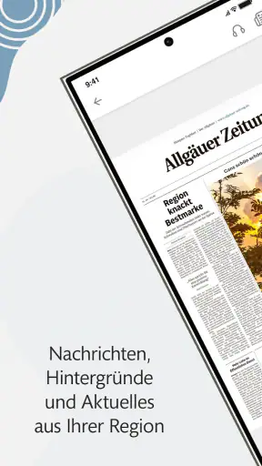 Allgäuer Zeitung e-Paper screenshot 1