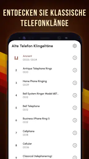 Alte Telefon Klingeltöne screenshot 1
