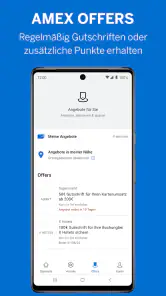 Amex Deutschland screenshot