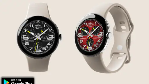 Analog Breitling Watch face screenshot 2