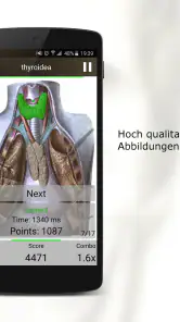 Anatomie Quiz Pro screenshot