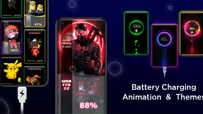 Animation zum Laden des Akkus screenshot 1