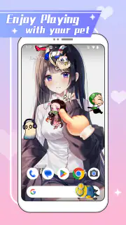 Anime Shimeji Bildschirmtiere screenshot 6