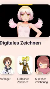 Anime zeichnen lernen app screenshot