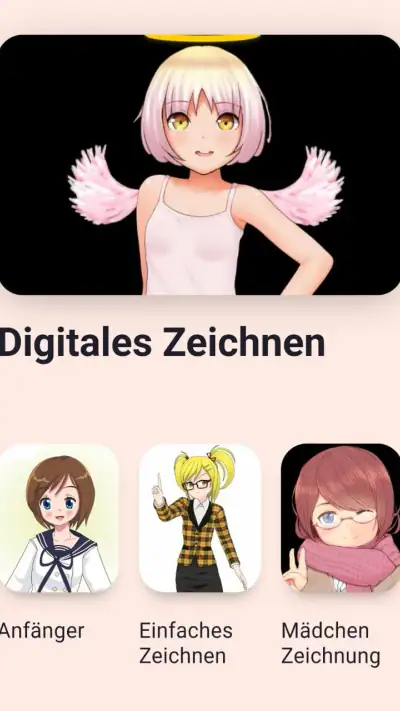 Anime zeichnen lernen app screenshot 1
