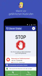 Anruferkennung | Clever Dialer screenshot