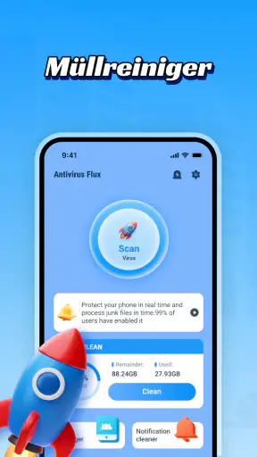 Antivirus Flux screenshot 1